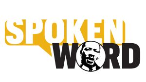 A logo for "Spoken Word," an MU event celebrating Dr. Martin Luther King, Jr.