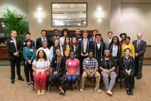 A photo of MU McNair Scholars and staff