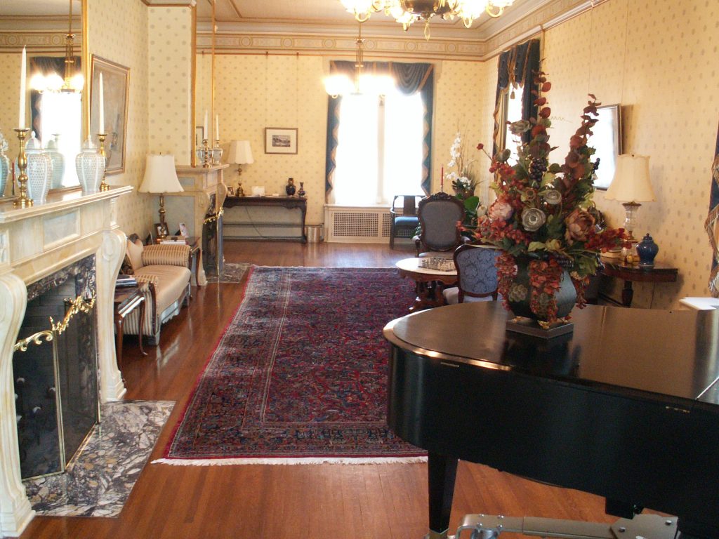 Chancellor’s Residence east parlor 