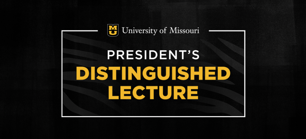 President's Distinguished Lecture Logo