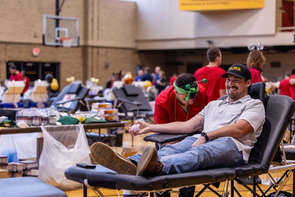 Homecoming Blood Drive in MizzouRec